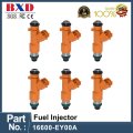 1/6PCS 16600-EY00A Fuel Injector  for 09-13 Nissan 370Z Infiniti G37 08-13 EX37 13 FX SERIES 13 M...
