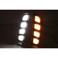2pcs Auto Lighting Car DRL LED Daytime Running Light for Honda civic 2016-2019 Yellow Turn Signal