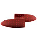 2pcs Led Rear Bar Light Modified Brake Reflector for Lexus IS250 IS300 IS350