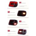 2pcs Rear light assembly for Nissan patrol y62 LED driving lights brake lights turn lights revers...