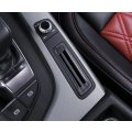 For Audi A4 B9 A5 2017-2022 Black Coin Box Card Storage Slot Shifter Trim LHD