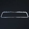 For Audi Q5 2009-2017 Front Air Conditioning Outlet Center Armrest Air Vent  Assembly Chrome Plat...
