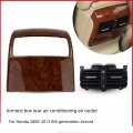 For Honda 2008-2013 8th generation Accord CROSSTOUR Armrest Box Rear Air Conditioning outlet  Pea...
