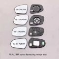 For NISSAN 2004-2018 ALTIMA TEANA Reflector/Rearview Mirror/Reversing Mirror Lens  White Mirror H...