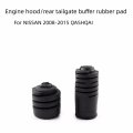 For NISSAN 2008-2015 QASHQAI  Front Engine  Hood Buffer Rubber Pad  Rear Tailgate Rubber Pad  Rub...