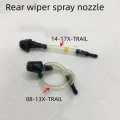 For NISSAN 2008-2017 X-TRAIL  Rear Wiper Nozzle  Front Nozzle  Water Spray Hose  Rear window Wipe...