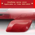 For NISSAN 2011 -2015 Tiida  Headlamp Spray Cover Front Bumper Headlight Cleaning Cover  Spray Gu...