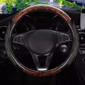 For NISSAN ALTIMA X-TRAIL QASHQAI TIIDA  MURANO SUNNY Car Steering Wheel Cover  Carbon Fiber Hand...