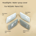 For NISSAN  Patrol Y62  Headlamp Water Spray Cover  Front Bumper Spray Nozzle  Headlamp Washer Co...