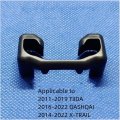 For NISSAN TIIDA QASHQAI X-TRAIL  Front Seat Track Decorative Cover  Front and Rear Ends of Seat ...