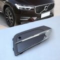 For Volvo XC60 MK2 2018 2019 2020 2021 Front Bumper chrome Trim Lid Fog Lamp Frame Panel Cover Gr...