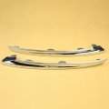 Pair For Volvo XC60 MK2 2022 Front Bumper Bright Strip Chrome Plated 32227905 32227906