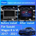 Car Radio Carplay For Suzuki Wagon R 6 VI 2017 - 2021 GPS Navigation Android