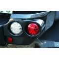 Rear Fog Lights Assembly for Toyota Land Cruiser Prado Carbon Fiber with Turn Signal
