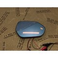 Rear View Blue Mirror Led Turn Signal Heating Blind Spot Monitor for Bmw 2 Series Active Tourer 2...