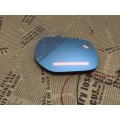 Rear View Blue Mirror Led Turn Signal Heating Blind Spot Monitor for Toyota Land Cruiser 2015 Pre...