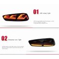 Tail light assembly for Mitsubishi Lancer-ex LED driving lights brake lights streamer turn lights...