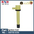 Yellow 1/4 PCS High quality Ignition Coils 90048-52125 099700-0350 For Daihatsu Sirion Cuore Move
