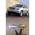 Led drl daytime running lights with yellow turn signal for lexus 330