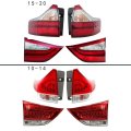 Led tail light brake lamp driving light turn signal assembly for Toyota Sienna 2010-2020