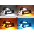 led drl daytime running light for  Audi A3 2017-2019 with Dynamic moving yellow turn signal and b...