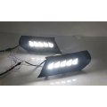led drl daytime running light for Ford escort 2019 with Dynamic moving yellow turn signal