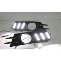 led drl daytime running light for Volkswagen Scirocco 2009-14 with Dynamic moving yellow turn sig...