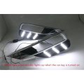 led drl daytime running light for honda crv 2015-2016 with Dynamic moving yellow turn signal and ...