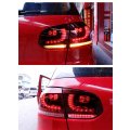 taillight assembly Fit for Volkswagen vw Golf 6 LED driving lights brake lights streamer turn lights