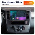 RHD Android for Nissan Tiida 2005 - 2010 Carplay AI Voice Car Audio car radio DSP RDS