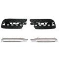 Front Bumper Grille Fog Light Cover Trim for Mercedes Benz GL350 GL450 X164