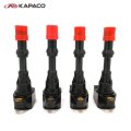 4pcs Ignition Coil System Parts For Honda Civic 7 8 VII VIII JAZZ FIT 1.2 1.3 1.4