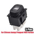 For Citroen Berlingo Xsara Jumpy Peugeot Partner 406 Power Window Switch 6552Z7 6552.AR 6552AR 65...