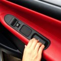 QK 6pins Window Lifter Glass Switch With Orange Light For Peugeot Partner Tepee 207 Citroen Berlingo
