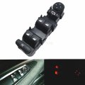 9 Pins Car Front Left Side Electric Power Window Regulator Button Master Switch For Citroen C4 20...