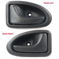 Black LH/RH Car Knob Inner Door Handles Interior Door Handle  For Renault TRAFIC Clio Scenic Megane