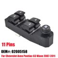 Electric Window Main Switch For Chevrolet Aveo Pontiac G3 Wave 2007 2008 2009 2010 2011