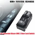 Car Electric Power Window Master Switch Regulator Button For Chevy Blazer C1500 K2500 S10 Tahoe G...