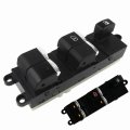 Car Front Left Power Master Electric Window Lifter Switch With Orange Blacklight For Nissan Navar...