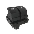 Electronic Window Control Switch Left Driver Front For VW Caddy 2K Jetta EOS Golf MK5 Passat B6 P...