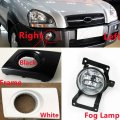 For Hyundai Tucson Front Bumper Driving Fog Lamp Frame Bezel Trim Grille Fog Lights Assembly