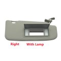 For Nissan Qashqai Dualis J10 Interior Sun Visor Sunvisor With Lamp Sunshade Plate Make-Up Mirror