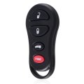 3+1 4 Button Remote Car Key Fob 315Mhz For Jeep Dodge 2002-05 Caravan Dakota Durango Chrylser