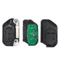 3/4 Buttons Car Remote Control Smart Key For Jeep Wrangler 2018 2019 433MHz Keyless Go