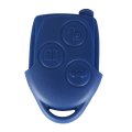 3 BUTTON CONNECT REMOTE KEY FOB CASE SHELL FOR FORD TRANSIT WITH BLADE BLUE