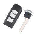 3 Button Remote Car Key Shell For Mazda 3 2010 5 6 2004 CX-5 CX-7 CX-9 RX8 Miata MX5