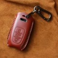 3 Buttons Remote leather Key Case Cover For Audi B6 B7 B8 A4 A5 A6 A7 A8 Q5 Q7 R8 TT S5 S6 S7 S8