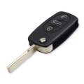 433Mhz 3 Button Car Remote Key For AUDI Flip Fold ID48 Chip For A3 A4 A6 A8 Old Models 1999-2002