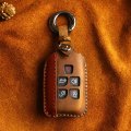 Car Key For Case Keychain Key Bag For Land Rover Range Rover Evoque Discovery Leather Key Cover