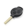 Car Remote Key 433Mhz ID46 Chip Fit 3 Buttons For Mercedes-Benz Smart Smart Fortwo 451 2007-13